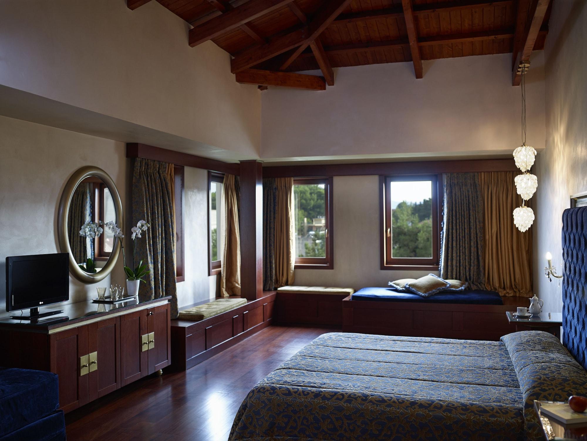 Grand Serai Congress And Spa Joánina Kültér fotó A bedroom at the hotel
