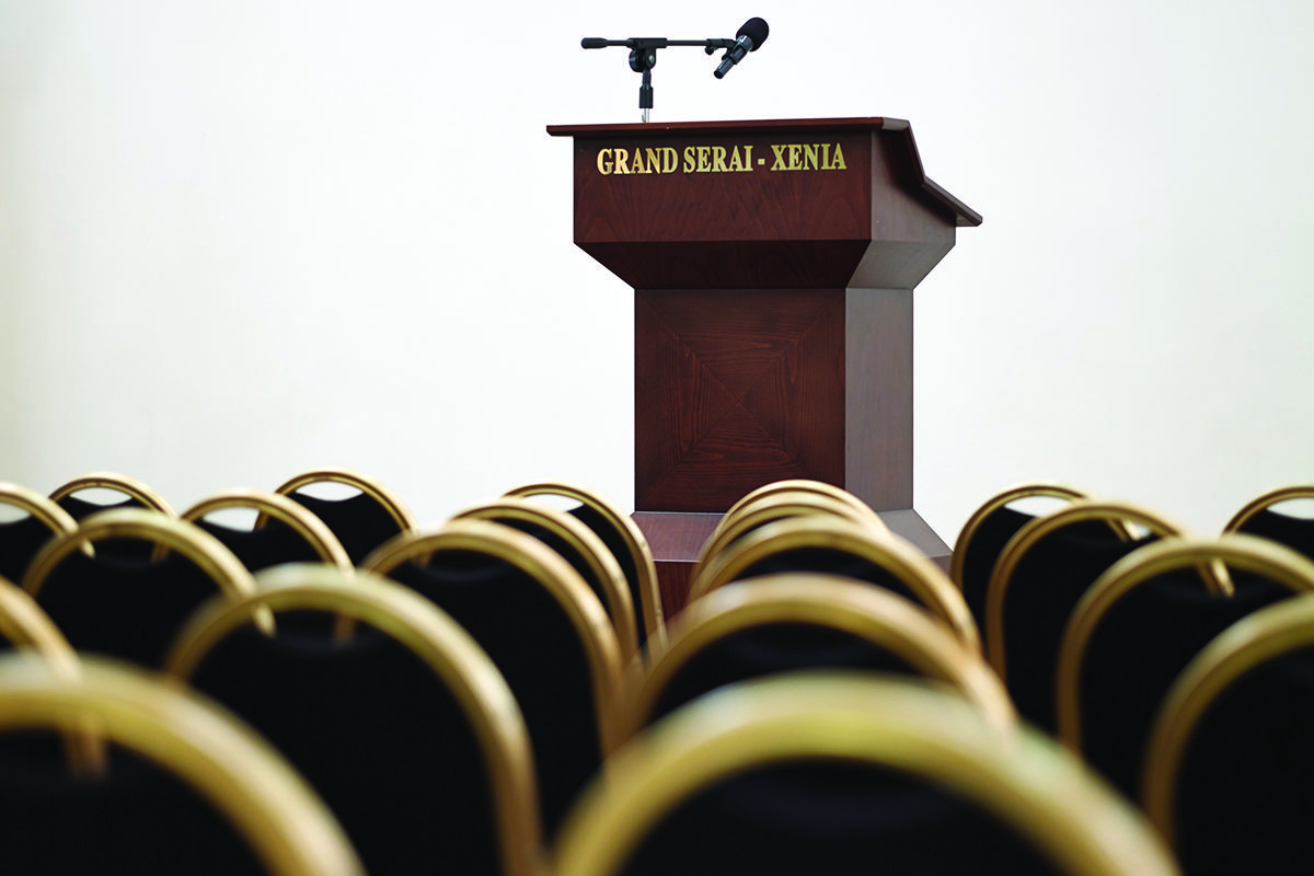 Grand Serai Congress And Spa Joánina Kültér fotó The Xenia Conference Center