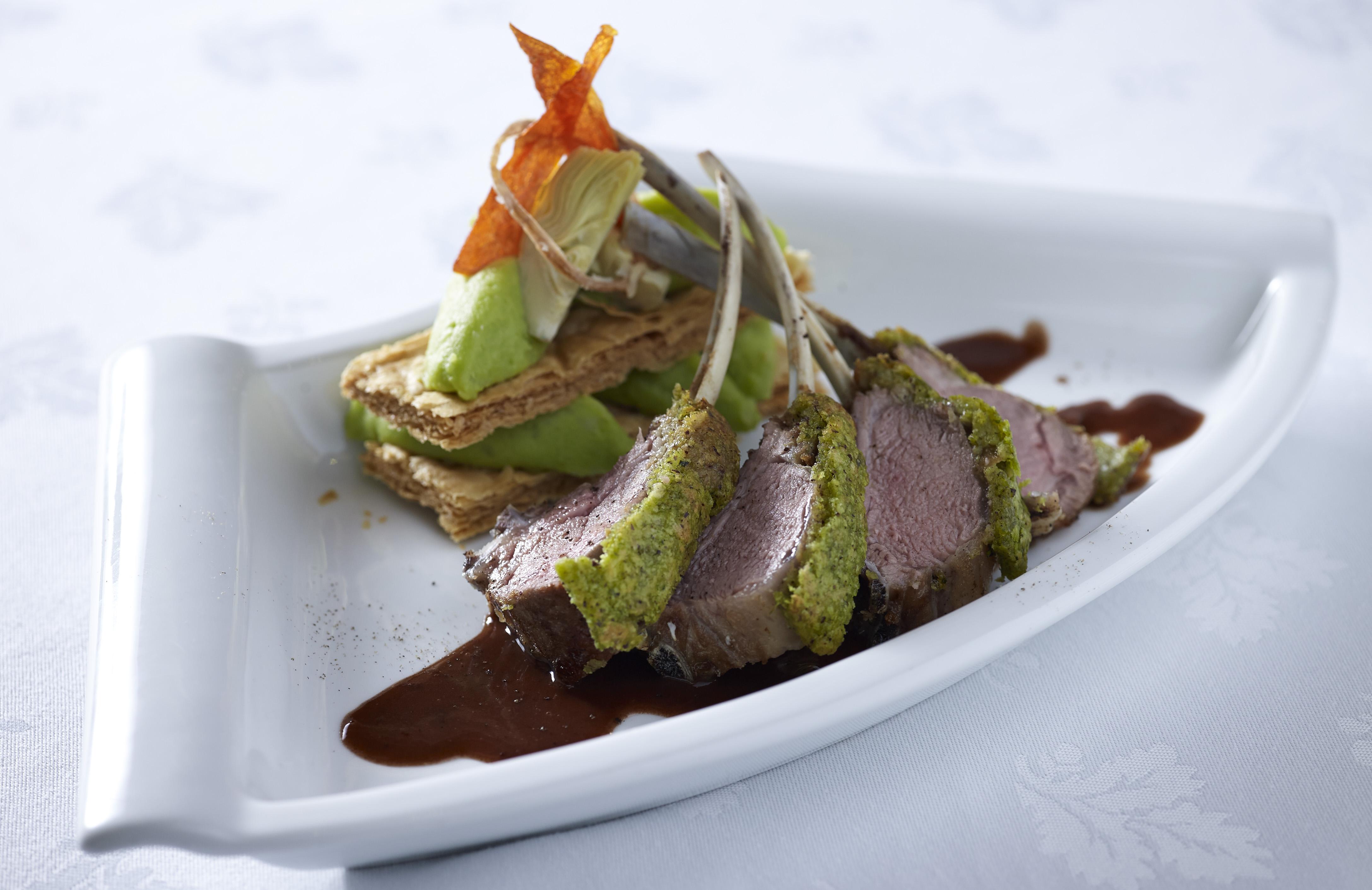 Grand Serai Congress And Spa Joánina Kültér fotó A modern duck dish